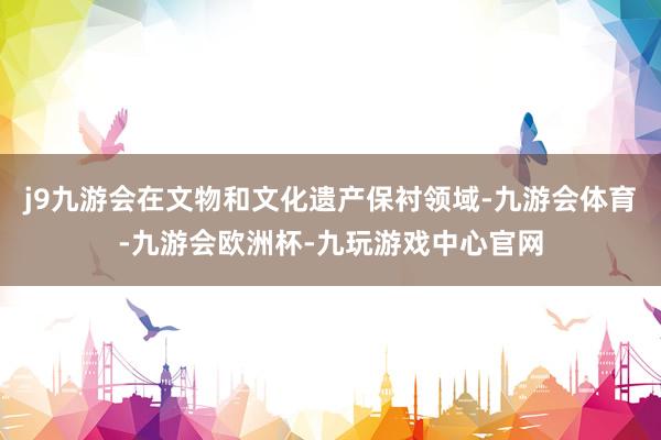 j9九游会在文物和文化遗产保衬领域-九游会体育-九游会欧洲杯-九玩游戏中心官网