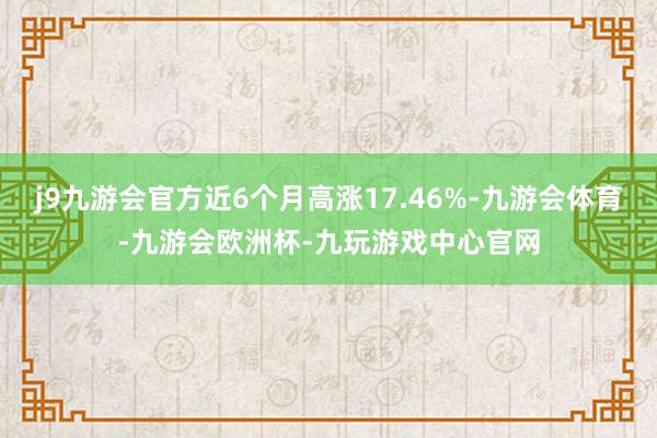 j9九游会官方近6个月高涨17.46%-九游会体育-九游会欧洲杯-九玩游戏中心官网